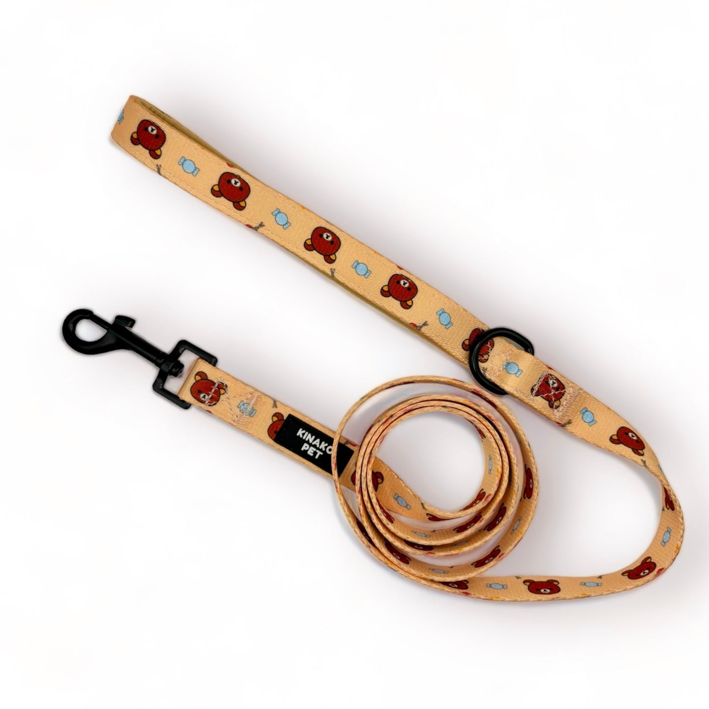 Dog Leash - Beige Candy Kuma